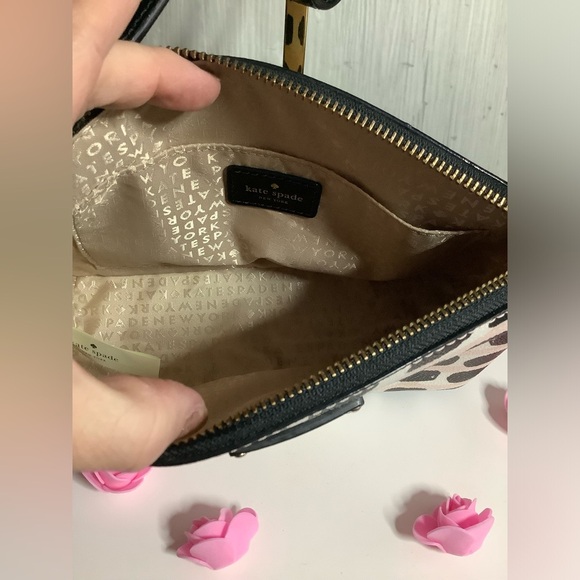 Kate Spade EUC Leather Millie Grove Street Printed Crossbody Bag - Picture 3 of 3